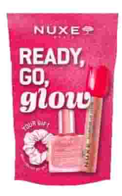 NUXE GLOW ON THE GO PINK 1 VERY ROSE PLUMPING LIP SERUM + 1 HUILE PRODIGIEUSE OR FLORALE 10 ML