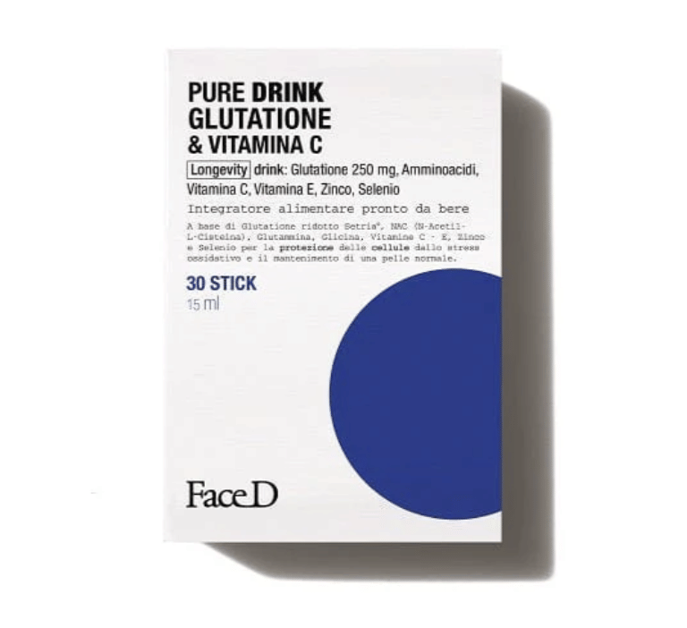 FACE D PURE DRINK GLUTATIONE & VITAMINA C 30 STICK DA 15 ML