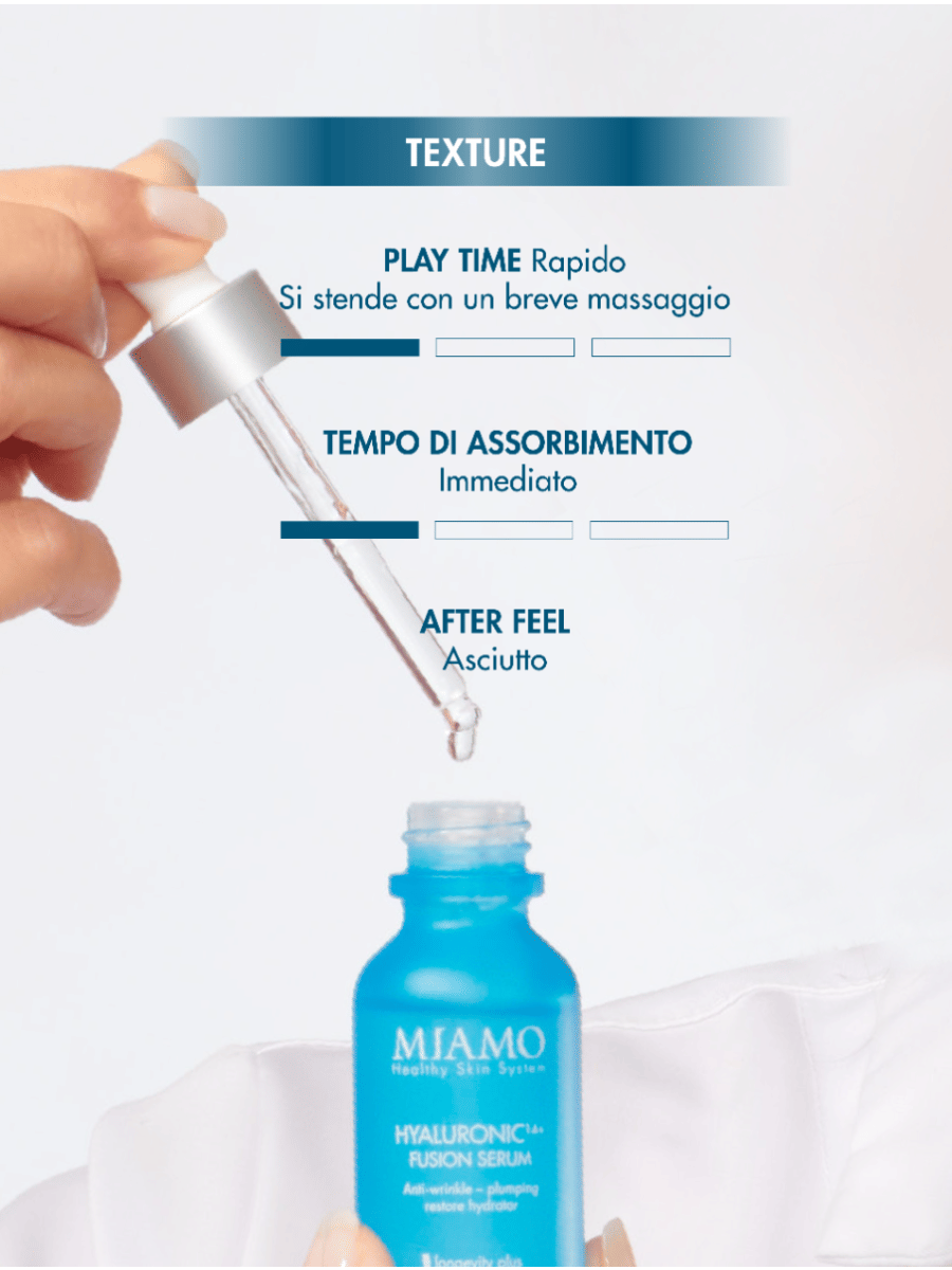 MIAMO MINI ICONS MIAMO LONGEVITY PLUS HYALURONIC 14+ FUSION SERUM 10 ML