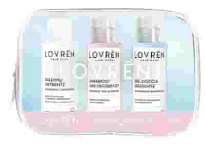 LOVREN BEAUTY TRAVEL SIZE 1 BALSAMO 100 ML + 1 SHAMPOO USO FREQUENTE 100 ML + 1 GEL DOCCIA 100 ML