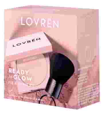 LOVREN READY TO GLOW TRAVEL KIT CIPRIA FIX & SHINE 1 CIPRIA + 1 PENNELLO KABUKI