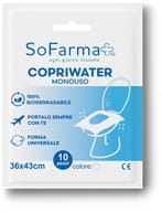 COPRIWATER MONOUSO 10 PEZZI SOFARMAPIU'