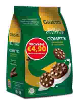 GIUSTO SENZA GLUTINE COMETE BISCOTTI 200 G PROVAMI 4,90 EURO