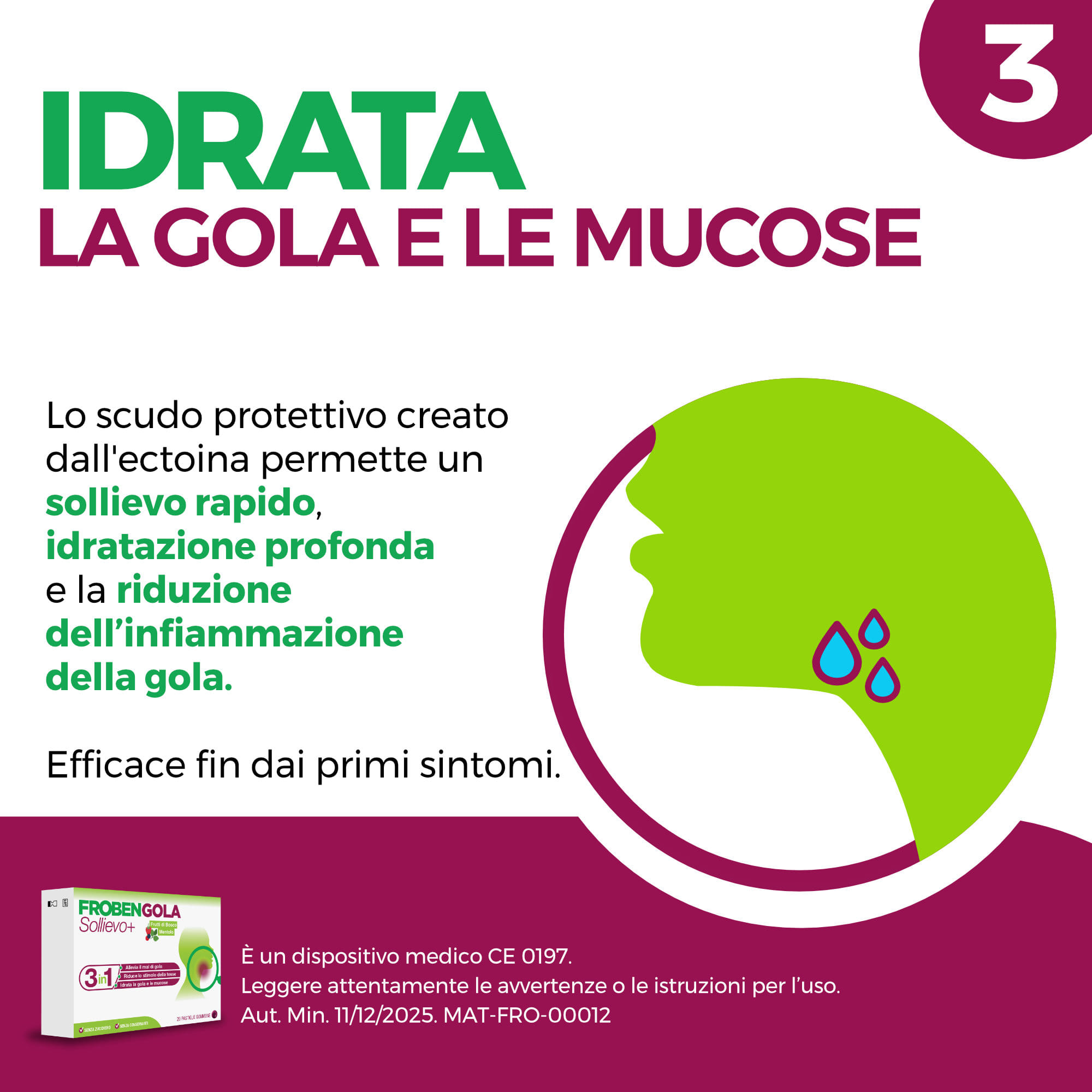 FROBENGOLA SOLLIEVO+ 20 PASTIGLIE