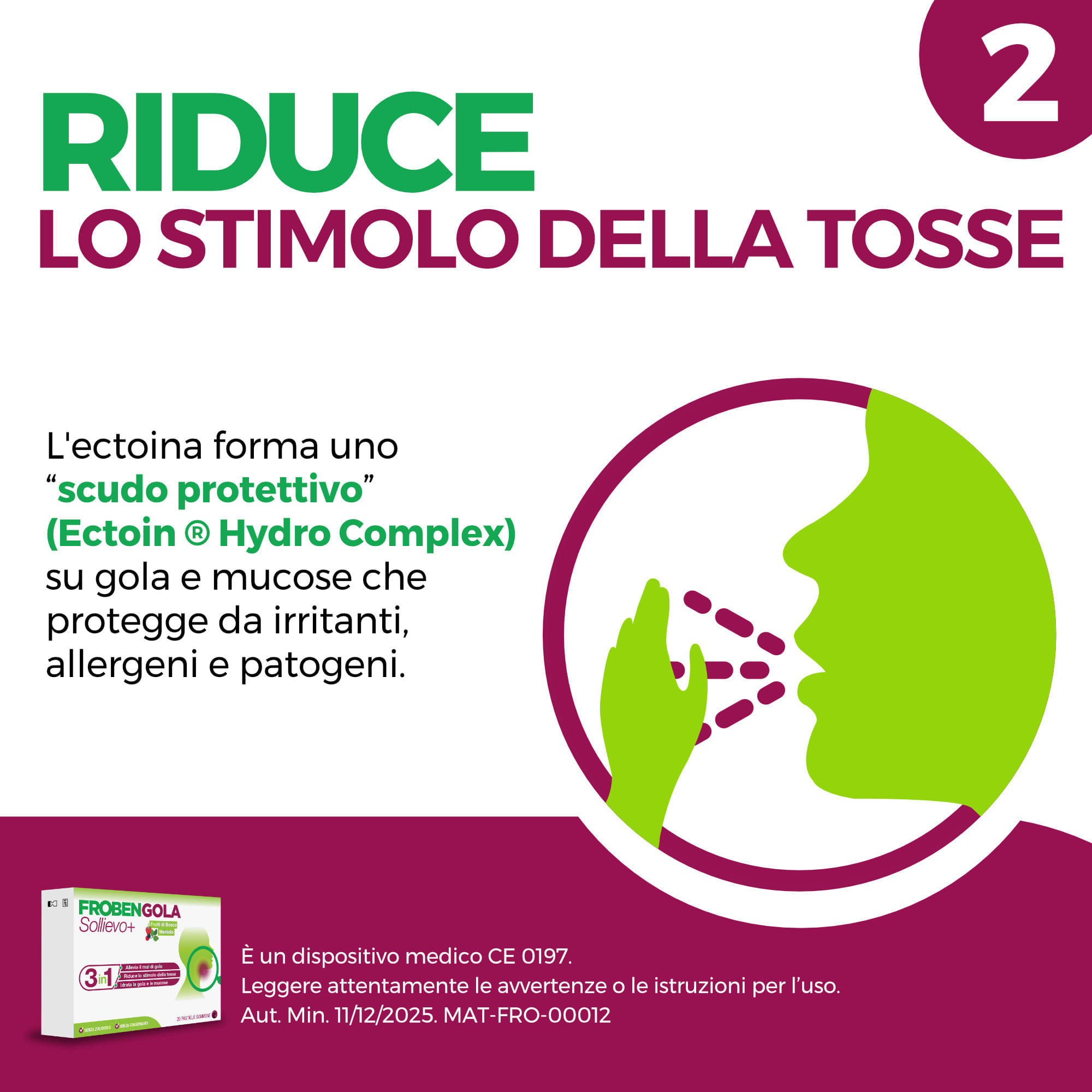 FROBENGOLA SOLLIEVO+ 20 PASTIGLIE