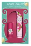 ROGER&GALLET SET NATALE GINGEMBRE ROUGE CREMA MANI 30 ML + BALSAMO LABBRA 25