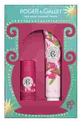 ROGER&GALLET SET NATALE GINGEMBRE ROUGE CREMA MANI 30 ML + BALSAMO LABBRA 25