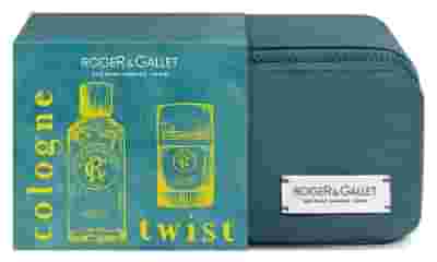 ROGER&GALLET SET NATALE TROUSSE TWIST EAU DE COLOGNE 100 ML + DEODORANT 24H 50 G 25