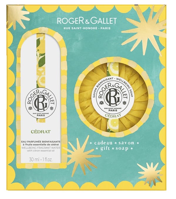 ROGER&GALLET SET NATALE CEDRAT EAU DE PARFUM 30 ML + SAPONETTA 100 G 25