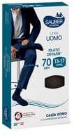 SAUBER PHARMA UOMO CALZA DRYARN 70 DENARI BLU TAGLIA S/M