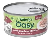 OASY WET CAT NATURY SOFT JELLY TONNETTO CON GAMBERONE LATTINA 85 G