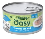 OASY WET CAT NATURY SOFT JELLY TONNETTO CON ALICI LATTINA 85 G