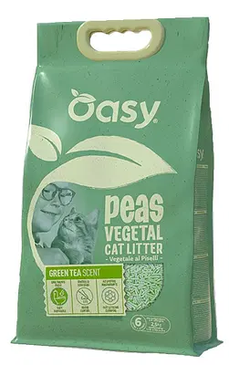 OASY LETTIERA VEGETALE PISELLI GEEN TEA 6 L OASY LETTIERA VEGETALE PISELLI GEEN TEA 6 L