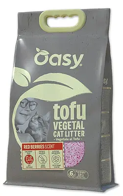 OASY LETTIERA VEGETALE TOFU RED BERRIES 6 L OASY LETTIERA VEGETALE TOFU RED BERRIES 6 L