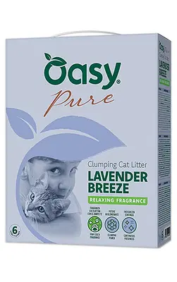OASY LETTIERA MINERALE PURE LAVENDER BREEZE 6 L OASY LETTIERA MINERALE PURE LAVENDER BREEZE 6 L