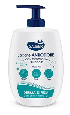 SAUBER SAPONE ANTIODORE DERMA DIFESA 300 ML SAUBER SAPONE ANTIODORE DERMA DIFESA 300 ML