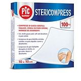 GARZA STERICOMPRESS 20X20 24 BUSTI DA 25 PEZZI