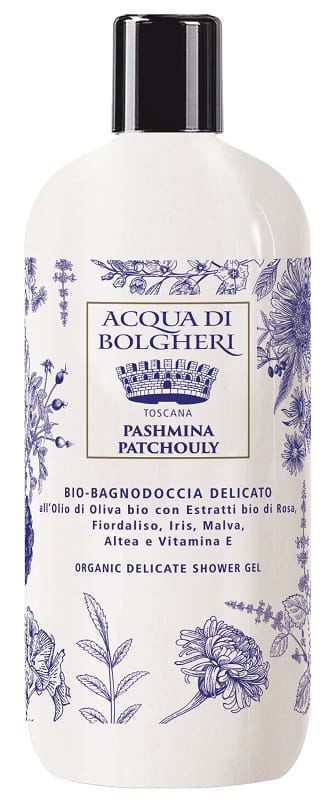 ACQUA DI BOLGHERI TOSCANA PASHMINA PATCHOULY BIO BAGNODOCCIA 500 ML