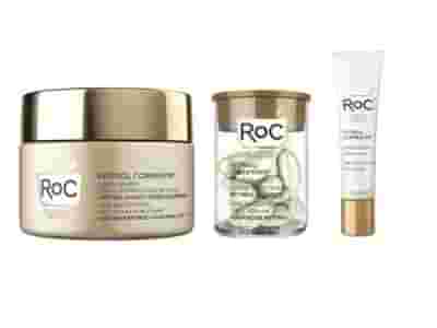 ROC LINE SMOOTHING GIFT XMAS 2025 1 CREMA VISO 50 ML + 1 SIERO VISO 10 CAPSULE + 1 CONTORNO OCCHI 7,4 ML