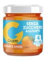 GIUSTO CONFETTURA ARANCIA AMARA SENZA ZUCCHERO 200 G