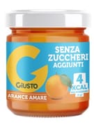 GIUSTO CONFETTURA ARANCIA AMARA SENZA ZUCCHERO 200 G