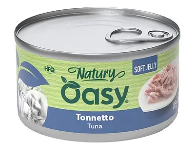 OASY WET CAT NATURY SOFT JELLY TONNETTO LATTINA 150 G OASY WET CAT NATURY SOFT JELLY TONNETTO LATTINA 150 G