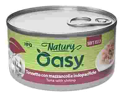 OASY WET CAT NATURY SOFT JELLY TONNETTO CON MAZZANCOLLE LATTINA 150 G