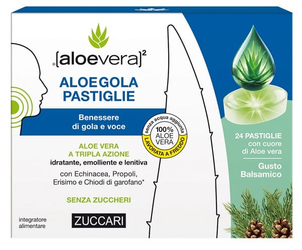 ALOEGOLA BALSAMICO 20 PASTIGLIE DA 2,5 G