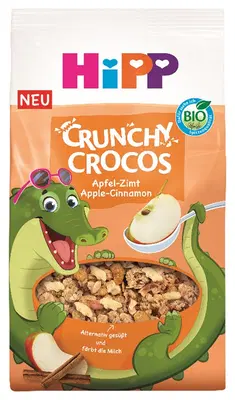 HIPP CRUNCHY CROCOS MELA & CANNELLA 300 G HIPP CRUNCHY CROCOS MELA & CANNELLA 300 G