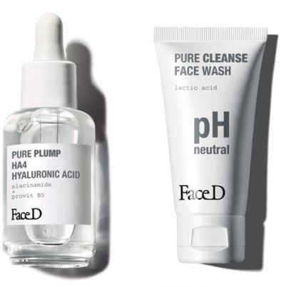 FACE D READING HYDRA KIT XMAS25 1 PURE PLUMP HA4 ACIDO IALURONICO 30 ML + 1 PURE CLEANSE DETERGENTE VISO 30 ML