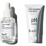 FACE D READING HYDRA KIT XMAS25 1 PURE PLUMP HA4 ACIDO IALURONICO 30 ML + 1 PURE CLEANSE DETERGENTE VISO 30 ML