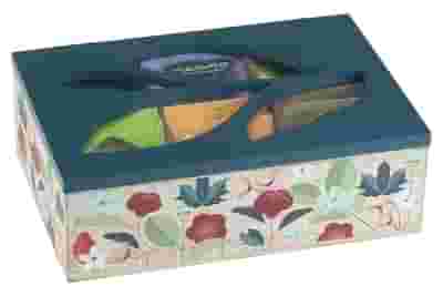 NEAVITA COFANETTO LEGNO BIO AZZURRO 30 FILTRI TISANE ASSORTITE