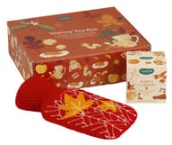 NEAVITA COFANETTO WARMY TEA CON INFUSO ARANCIA E CANNELLA 7 FILTRI E BOULE ACQUA CALDA