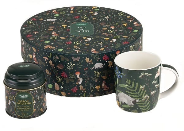 NEAVITA COFANETTO TONDO 1 INFUSO BOSCO INCANTATO 6 FILTRI + MUG 350 ML
