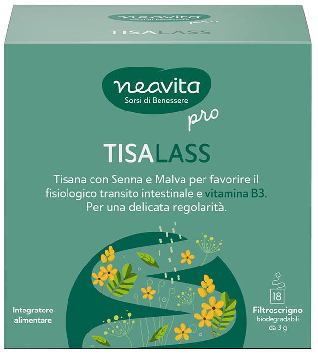 NEAVITA FILTROSCRIGNO TISALASS SENNA MALVA VITAMINA B3 5 FILTRI