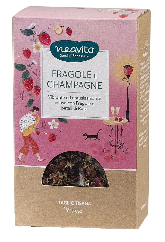 NEAVITA INFUSO RICARICA FRAGOLE E CHAMPAGNE 80 G