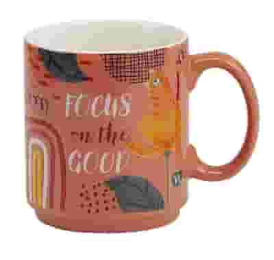 NEAVITA MUG POSITIVITEA ARANCIONE 350 ML