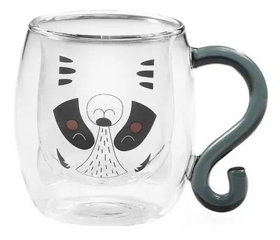 NEAVITA MUG TEA&FRIENDS VETRO PROCIONE 250 ML NEAVITA MUG TEA&FRIENDS VETRO PROCIONE 250 ML