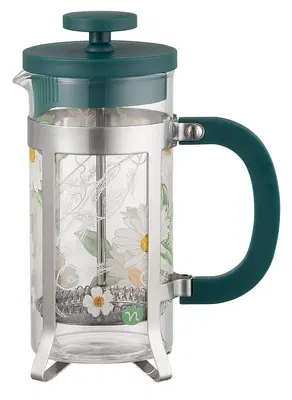 NEAVITA TISANIERA STANTUFFO TEA PLUNGER HERBARIUM VERDE 350 ML NEAVITA TISANIERA STANTUFFO TEA PLUNGER HERBARIUM VERDE 350 ML