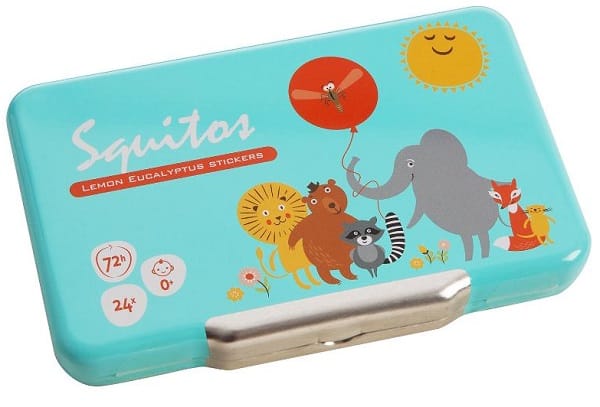 Squitos Lemon Eucalyptus Stickers