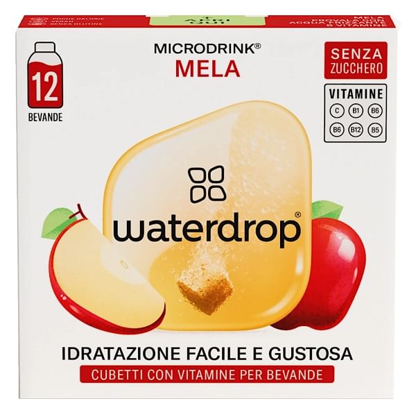 WATERDROP MICRODRINK MELA 12 CUBETTI
