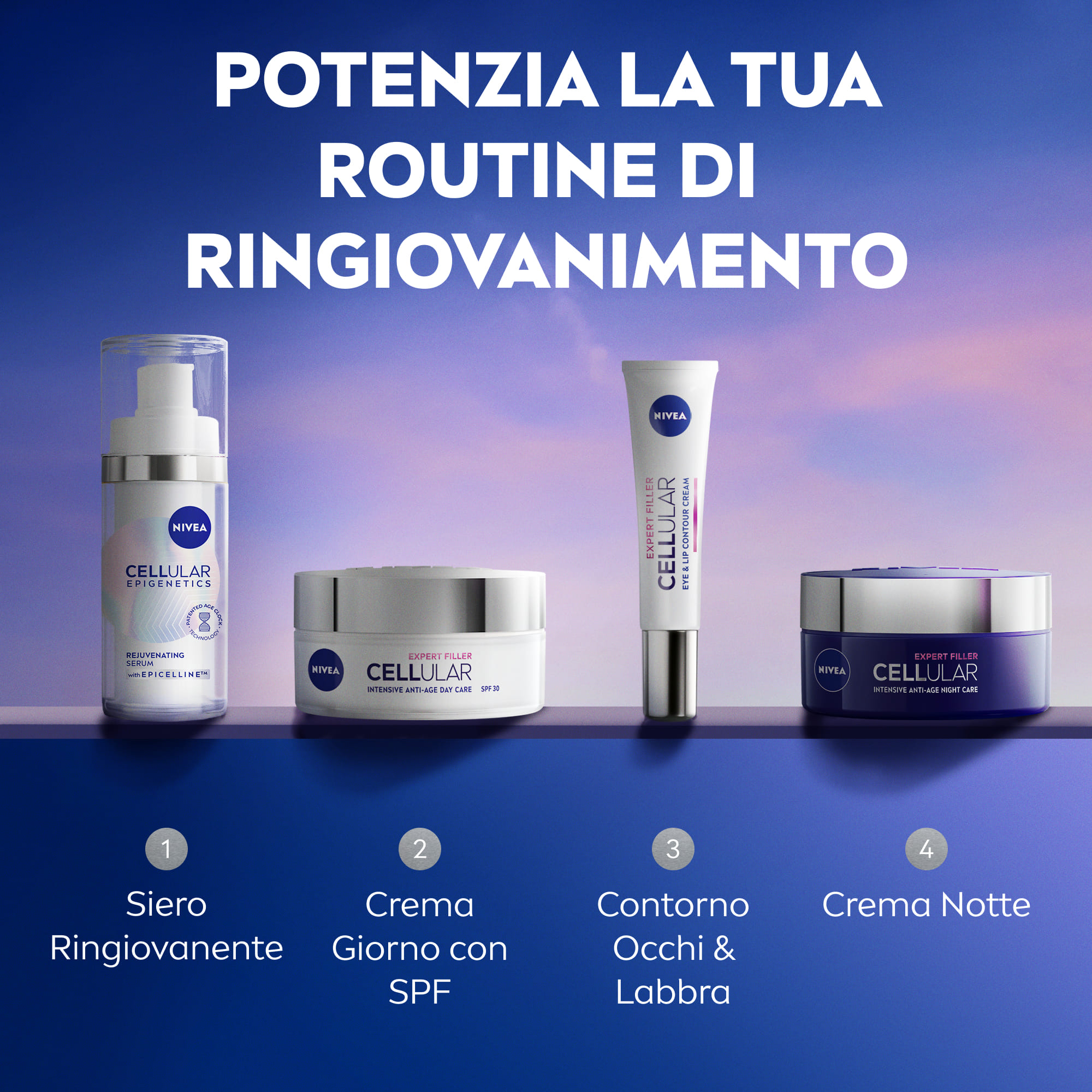 NIVEA CELLULAR EPIGENETICS SIERO RINGIOVANENTE 30 ML