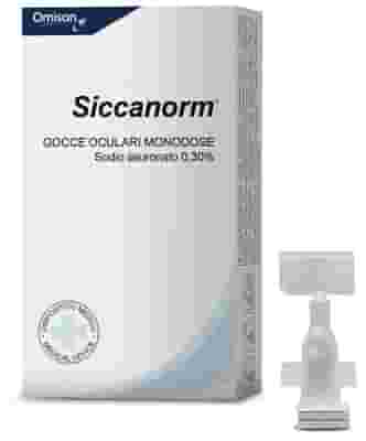 SICCANORM GOCCE OCULARI 20 FLACONCINI MONODOSE 0,33 ML