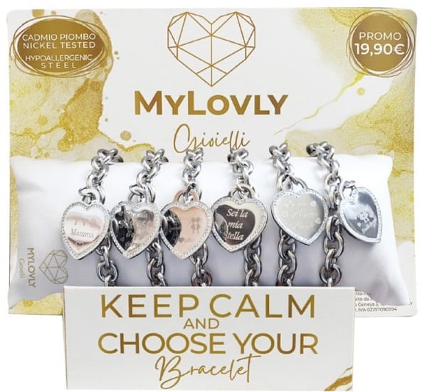 MY LOVLY GIOIELLI HEART BRACCIALE ZAMPA