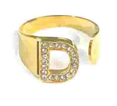 MY LOVLY GIOIELLI ABC ANELLO D ORO TRASS