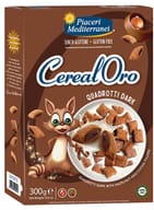 PIACERI MEDITERRANEI CEREALORO QUADROTTI DARK 300 G
