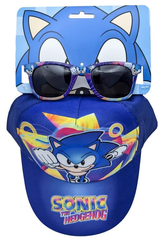 SONIC SET CAPPELLO/OCCHIALE DA SOLE BLU