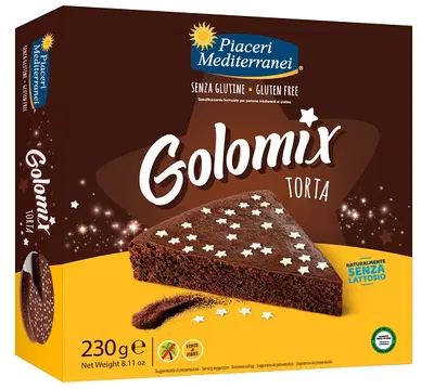 PIACERI MEDITERRANEI GOLOMIX TORTA 230 G PIACERI MEDITERRANEI GOLOMIX TORTA 230 G