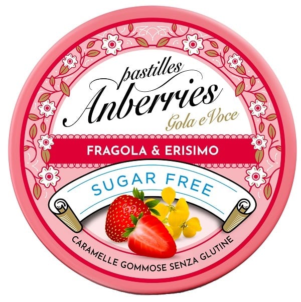 ANBERRIES FRAGOLA&ERISIMO SUGAR FREE 50 G