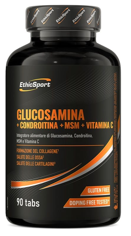 GLUCOSAMINA+CONDROITINA+MSM+VITAMINA C 90 TABS